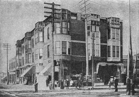 H.H.ホームズのthe World's Fair Hotelの外観写真